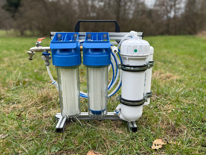 OSMEX Basic | Autark Handpumpe + Filterglocke