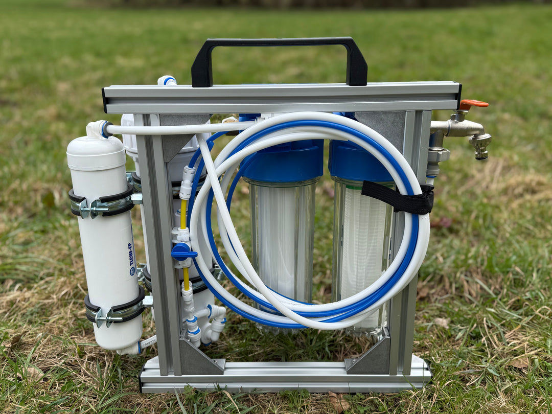 OSMEX Basic | Autark Handpumpe + Filterglocke