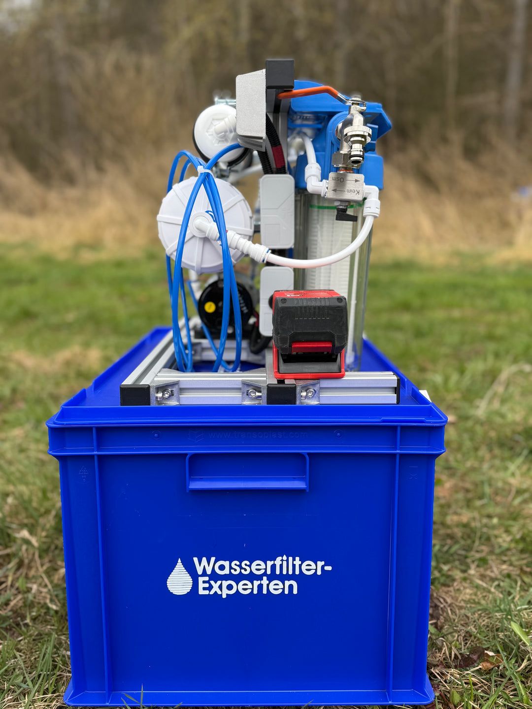 OSMEX Explorer | 12V Pumpe für Akku + Filterglocke + Eurobox