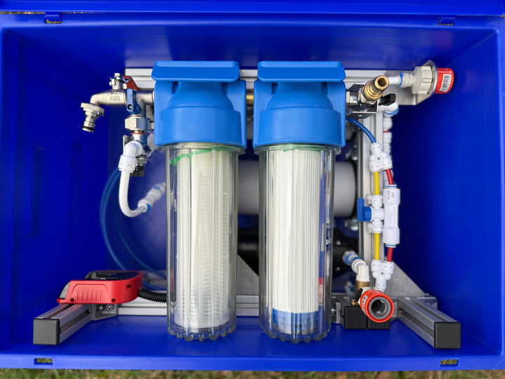 OSMEX Explorer | 12V Pumpe für Akku + Filterglocke + Eurobox