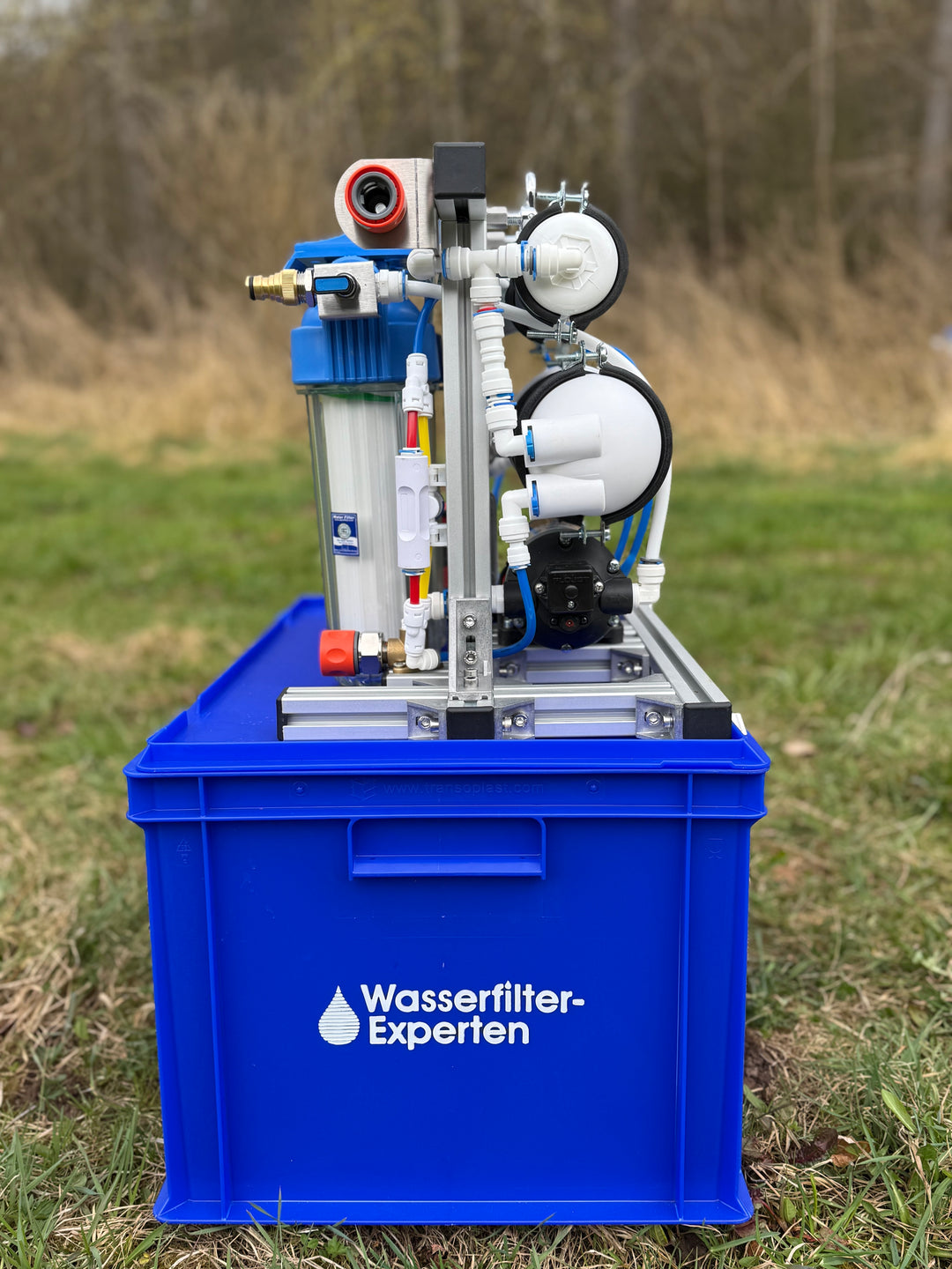 OSMEX Explorer | 12V Pumpe für Akku + Filterglocke + Eurobox