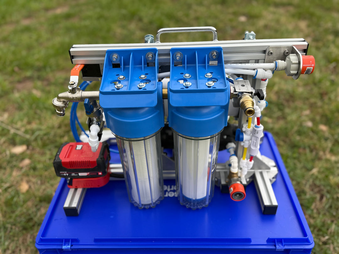 OSMEX Explorer | 12V Pumpe für Akku + Filterglocke + Eurobox