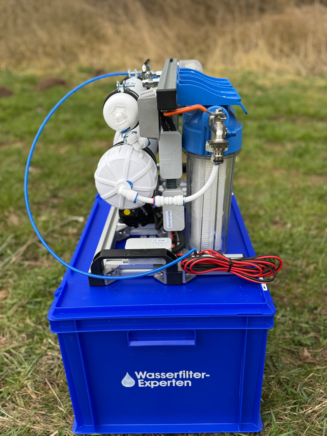 OSMEX Traveller | 12V Pumpe offene Enden + Filterglocke + Eurobox