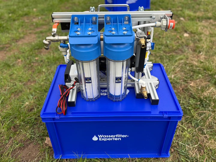 OSMEX Traveller | 12V Pumpe offene Enden + Filterglocke + Eurobox