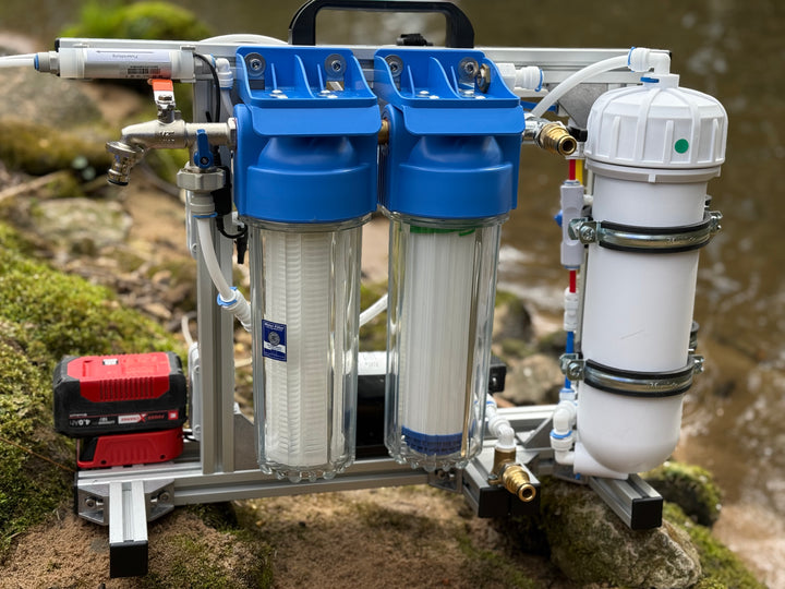 OSMEX Plus 2025 | 12V Pumpe für Akku + UVC-LED + Handpumpe + Filterglocke