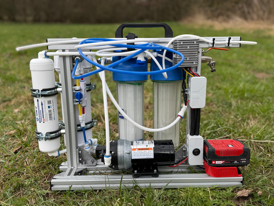 OSMEX Plus 2025 | 12V Pumpe für Akku + UVC-LED + Handpumpe + Filterglocke