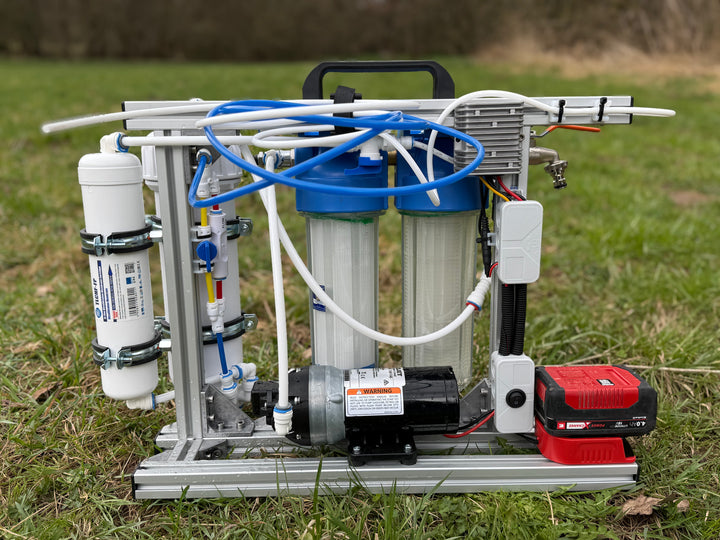 OSMEX Plus 2025 | 12V Pumpe für Akku + UVC-LED + Handpumpe + Filterglocke